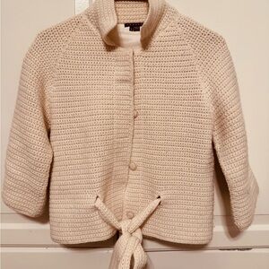 Gorgeous Theory knitted and lined sweater